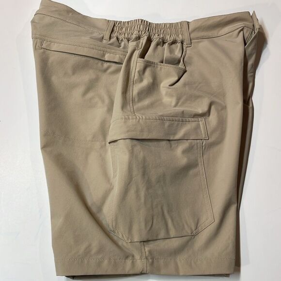 Willit Womens Tan Cargo Stretch Shorts Sz L - Picture 9 of 10